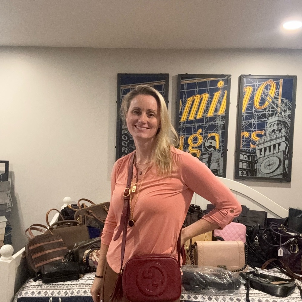 Gucci Blondie Burgundy Crossbody - Picture 13 of 13